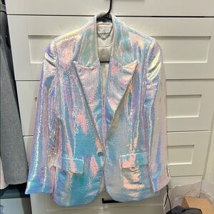 Nadine Merabi Iridescent Women's Blazer
